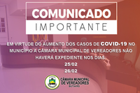 COMUNICADO IMPORTANTE COVID-19