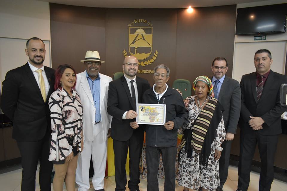 BRASIL DE OLIVEIRA LUCAS RECEBE COMENDA ZUMBI DOS PALMARES